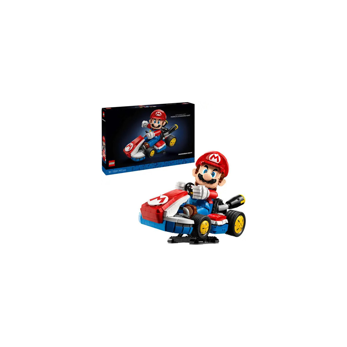 LEGO® Super Mario 72037 Mario Kart™: Mario   Standard-Kart