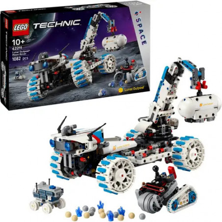 LEGO® Technic 42211 Lunar Outpost® Mondrover-Raumfahrzeug