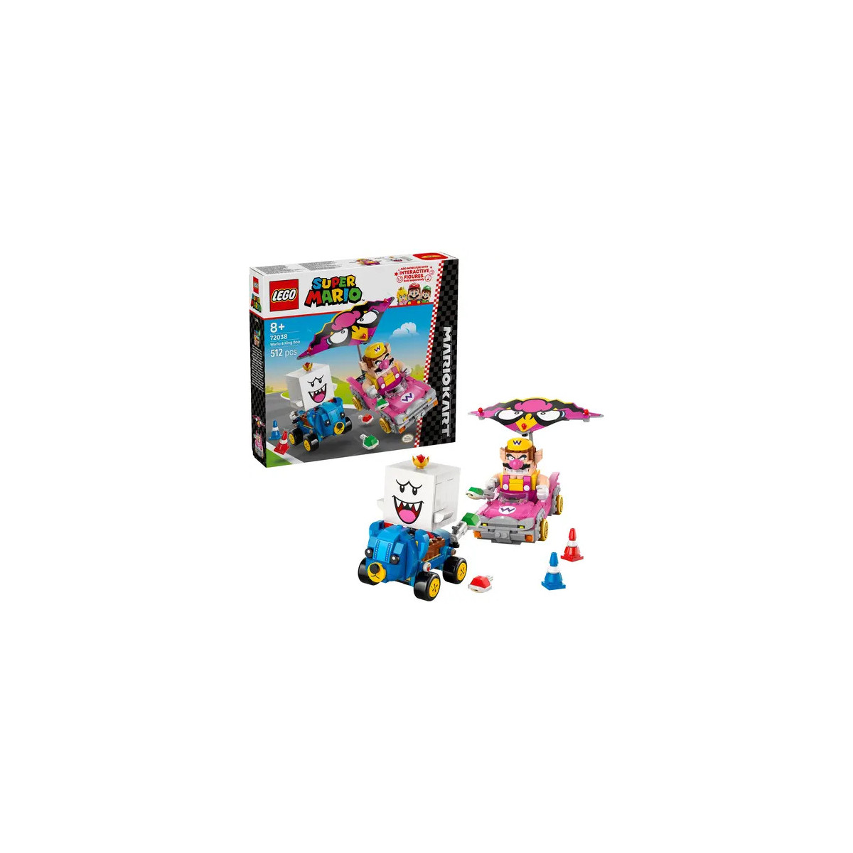 LEGO® Super Mario 72038 Mario Kart – Wario   König Buu Huu