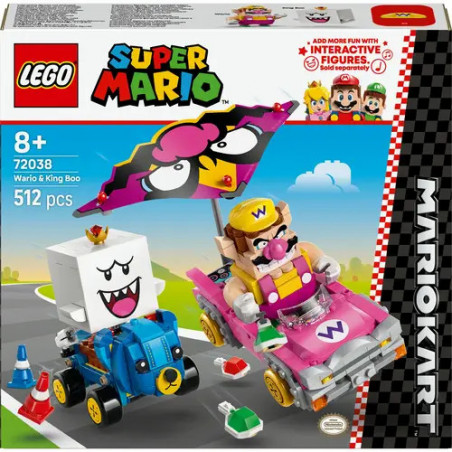 LEGO® Super Mario 72038 Mario Kart – Wario   König Buu Huu
