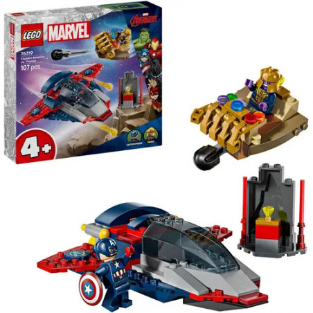 LEGO® Marvel Super Heroes™ 76319 Captain America vs. Thanos