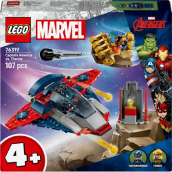 LEGO® Marvel Super Heroes™ 76319 Captain America vs. Thanos