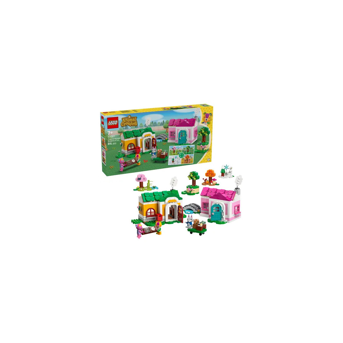 LEGO® Animal Crossing™ 77057 Kreative Häuser: Jahreszeiten voller Spaß