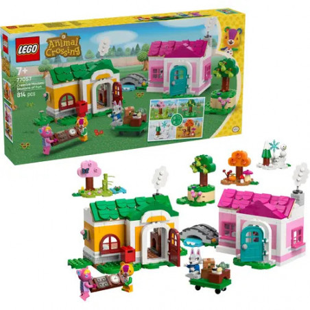 LEGO® Animal Crossing™ 77057 Kreative Häuser: Jahreszeiten voller Spaß