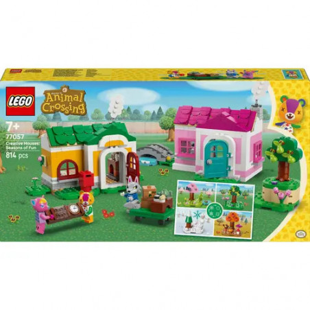 LEGO® Animal Crossing™ 77057 Kreative Häuser: Jahreszeiten voller Spaß