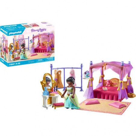 PLAYMOBIL 71847 Prinzessinnen-Schlafzimmer mit Ankleide