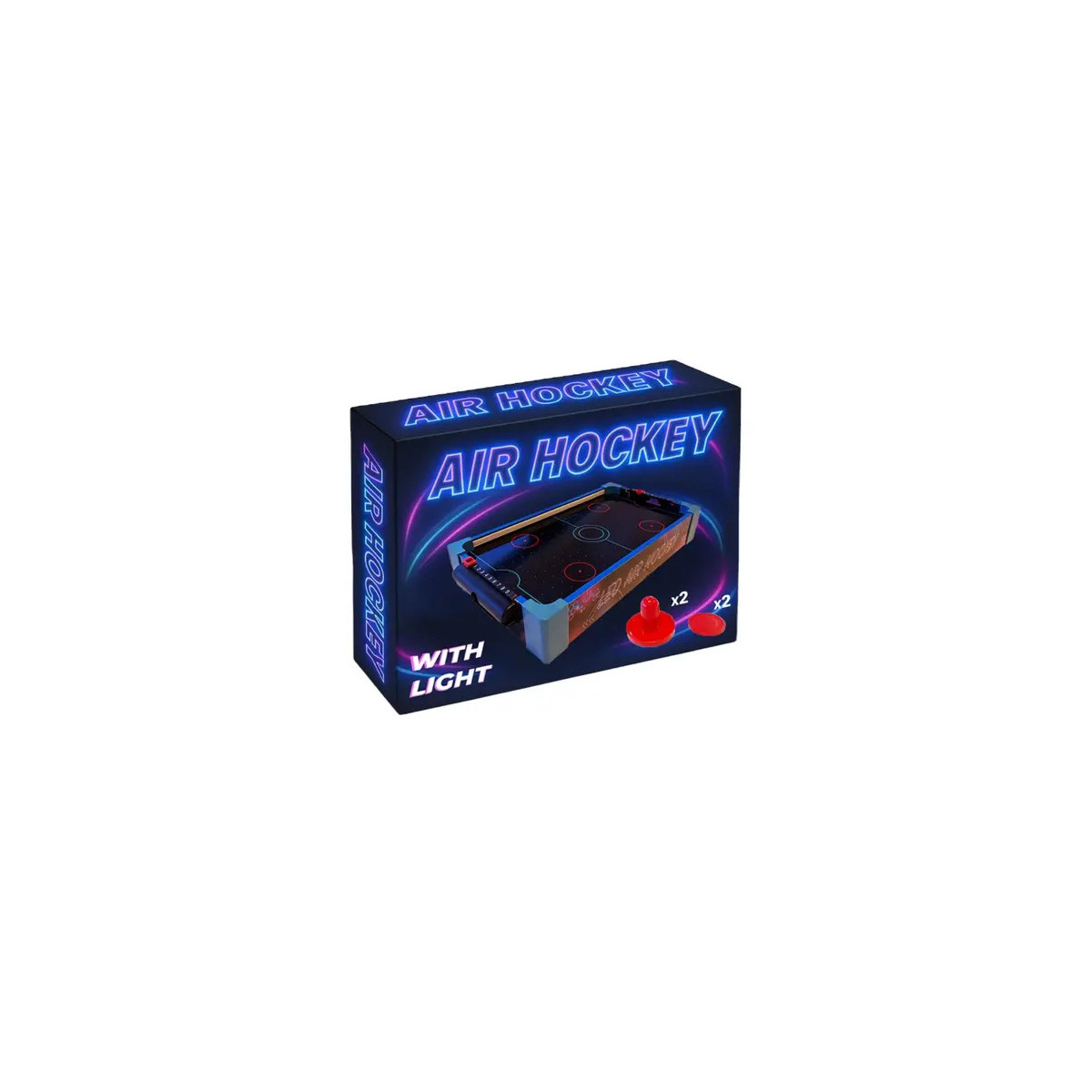 LED Airhockey mit Licht- und Luftbetrieb