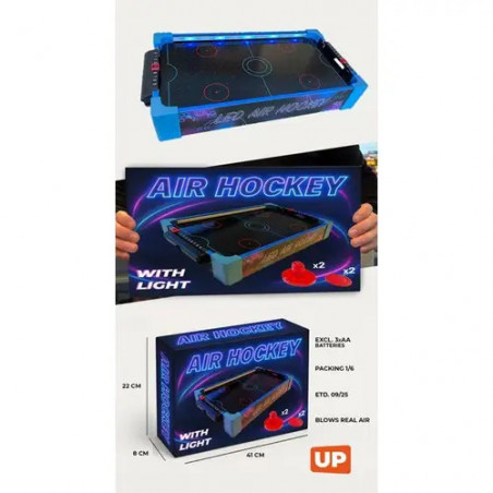 LED Airhockey mit Licht- und Luftbetrieb LED Airhockey mit Licht- und Luftbetrieb