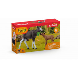 Schleich - Wild Life - Elch Familie