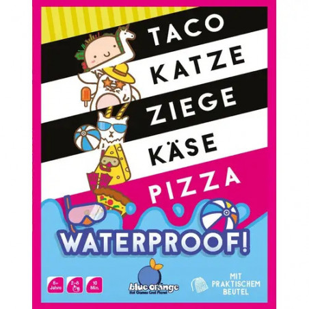 Taco Katze Ziege Käse Pizza Waterproof!