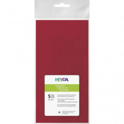 Seidenpapier | 50×70 cm, 20 g/m , mittelrotTissue Paper | 50×70 cm, 20 gsm, medium redPapier de soie | 50×70 cm, 20 g/