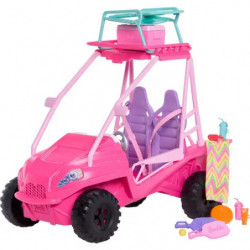 Barbie Mysteries: Beach Detectives Ultimativer Strand-Buggy Spielset mit mehr als 10 Zubehörteilen