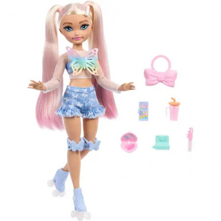 Barbie Dream Besties Roller Skate Malibu Fashion Puppe