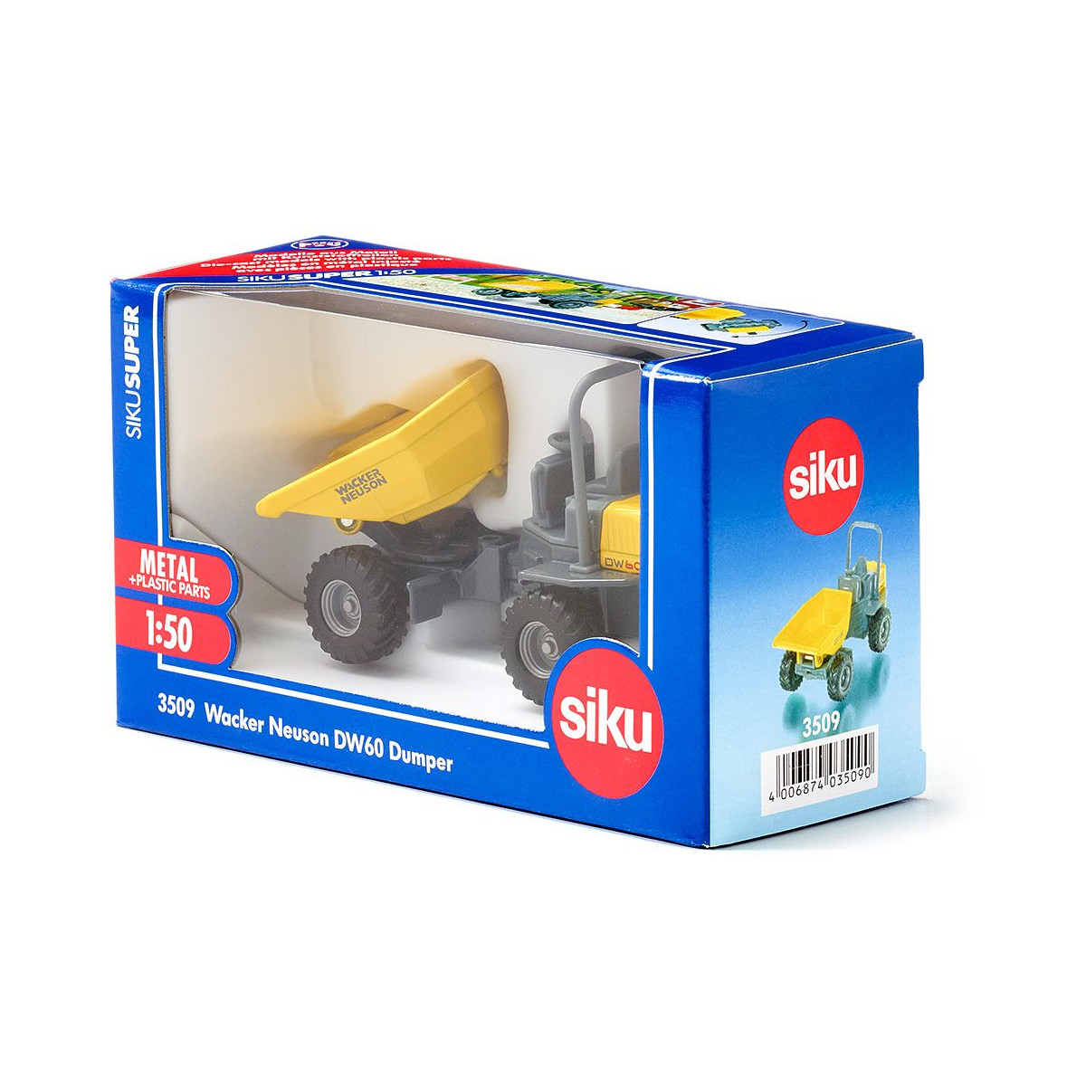 SIKU Super - Wacker Neuson DW60 Dumper