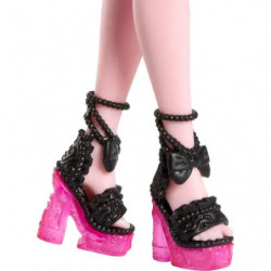 Monster High Scary Sweet Birthday Draculaura-Puppe im Partykleid mit Ballon und Geschenk