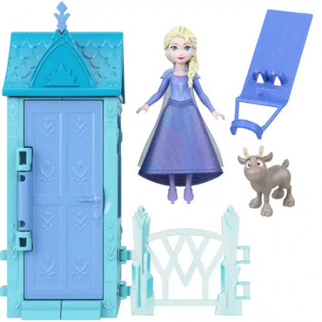 Disney Die Eiskönigin Kleine Puppen Arendelle Village Stackers Reveal im Thekendisplay