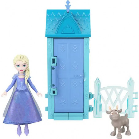 Disney Die Eiskönigin Kleine Puppen Arendelle Village Stackers Reveal im Thekendisplay