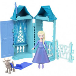 Disney Die Eiskönigin Kleine Puppen Arendelle Village Stackers Reveal im Thekendisplay