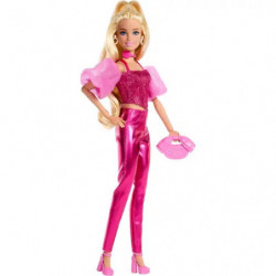 Barbie Deluxe Style im pinken Metallic Outfit