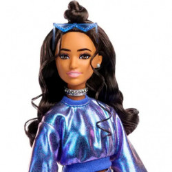 Barbie Deluxe Style im blauen Metallic Outfit Barbie Deluxe Style im blauen Metallic Outfit