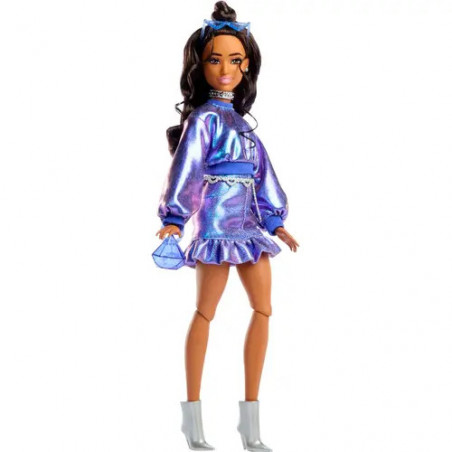 Barbie Deluxe Style im blauen Metallic Outfit Barbie Deluxe Style im blauen Metallic Outfit