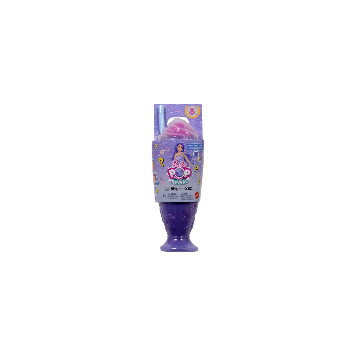 Barbie Pop! Reveal Barbie Treats Serie - lila Puppe