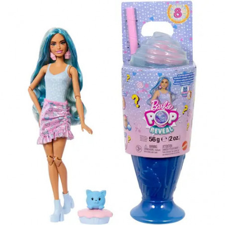 Barbie Pop! Reveal Barbie Treats Serie - blaue Puppe