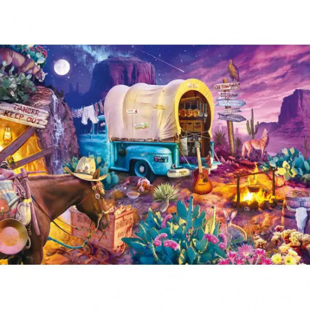 PU1000T.J.Haynie Romantisches Wildwest-Camping