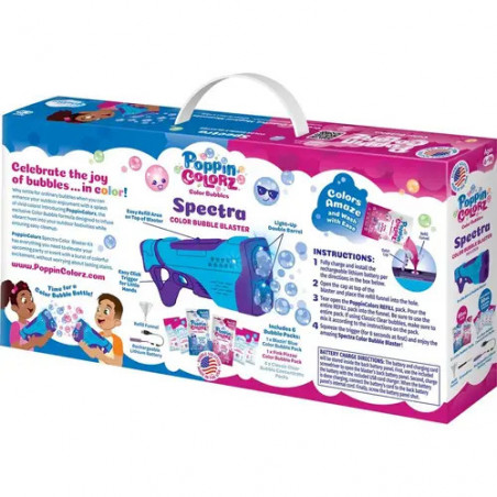 South Beach Bubbles: Poppin Colorz Spectra Seifenblasenpisto