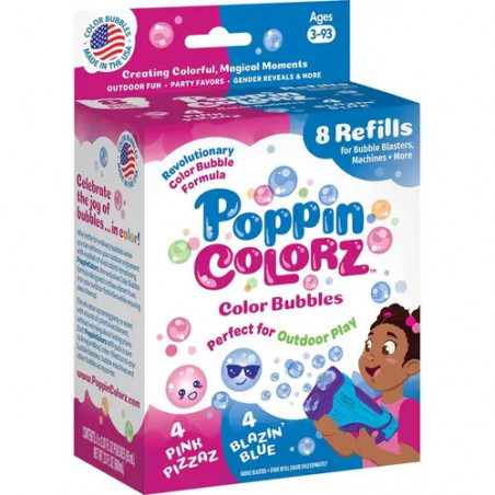 South Beach Bubbles: Poppin Colorz 8-Pack-Nachfüllpackungen