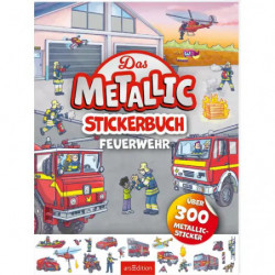 Metallic-Sticker: Feuerwehr