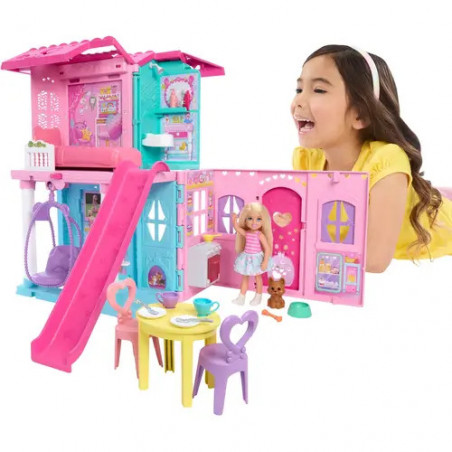 Barbie aufklappbares Chelsea Pop-Up-Haus