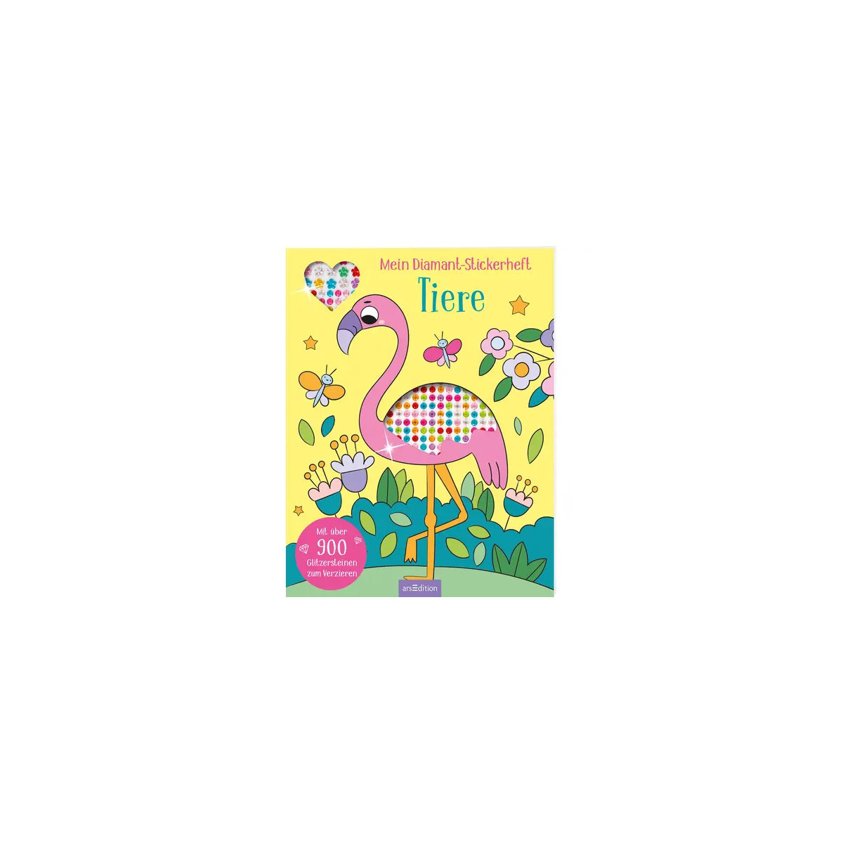 Diamant-Stickerheft: Tiere