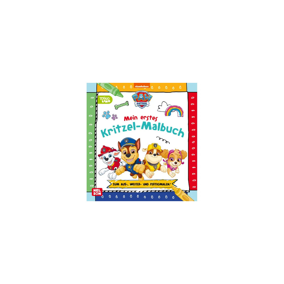PAW Patrol Kritzel-Malbuch