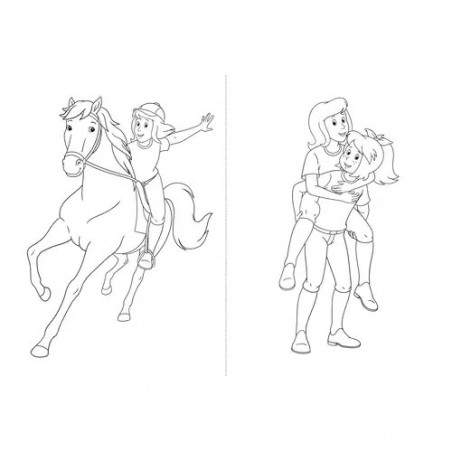 Bibi & Tina schönste Malbuch