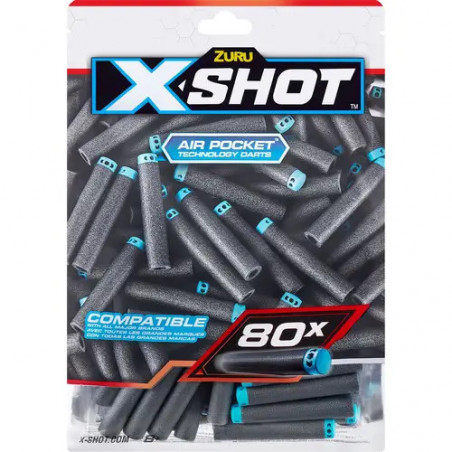Nachfüllpackung Darts XSHOT Excel 80 Stück