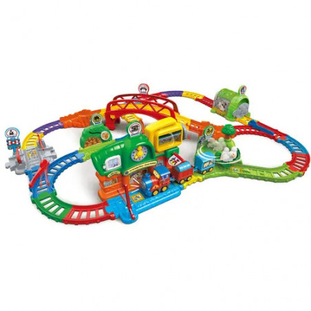 Tut Tut Baby Flitzer - Bunter Bahnhof Tut Tut Baby Flitzer - Bunter Bahnhof
