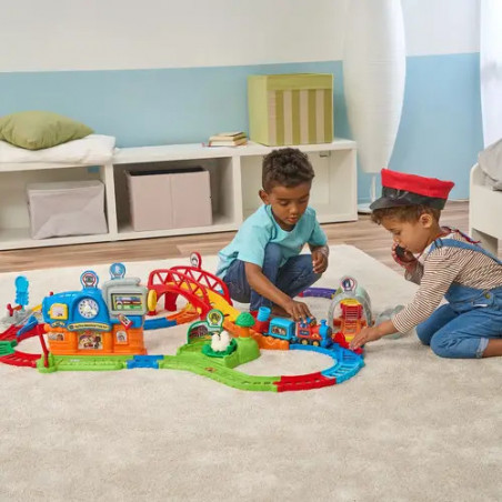 Tut Tut Baby Flitzer - Bunter Bahnhof Tut Tut Baby Flitzer - Bunter Bahnhof