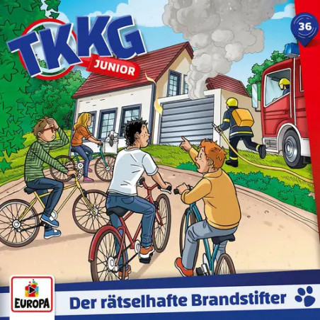 CD TKKG Junior 36 Der rätselhafte Brandstifter