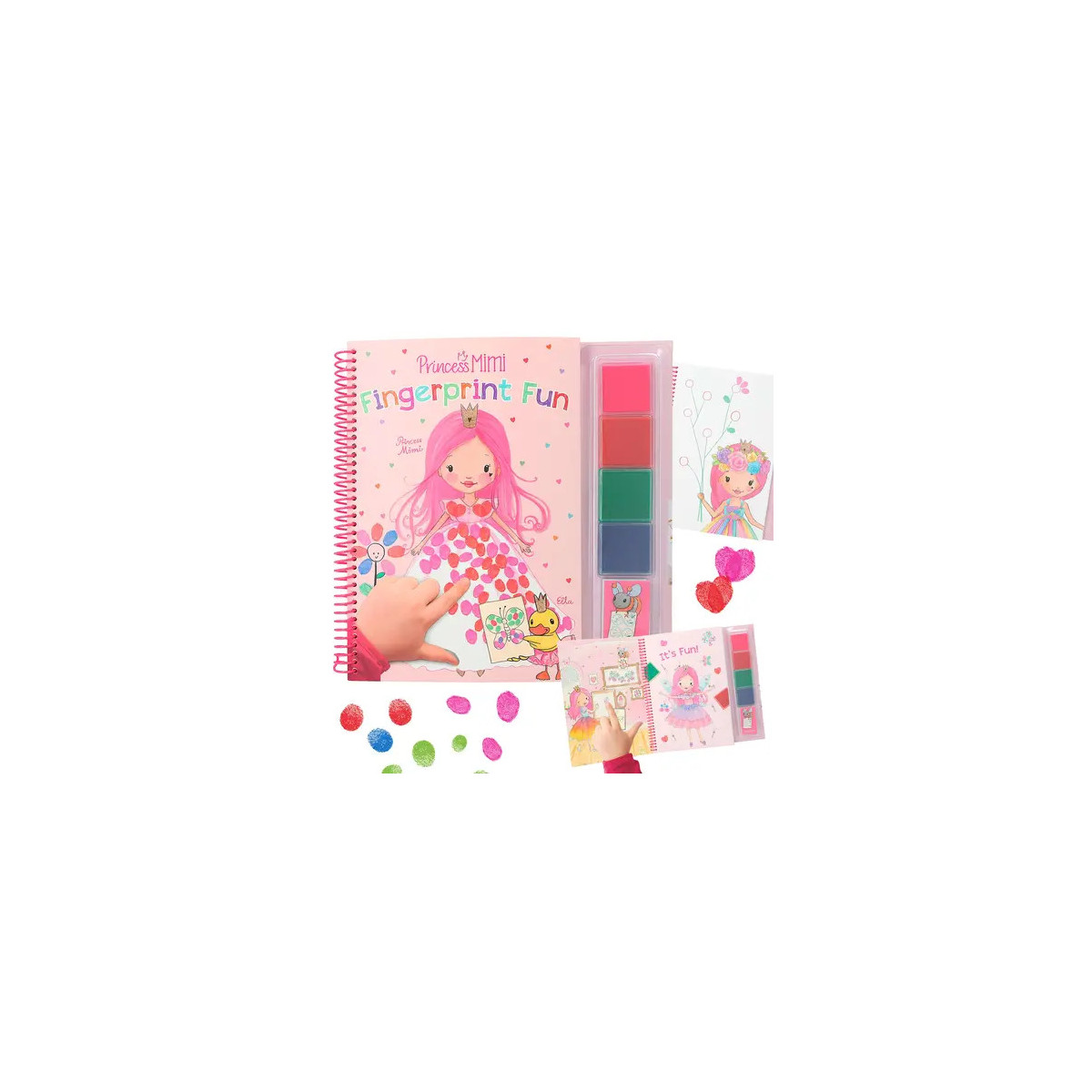 Princess Mimi Fingerprint Fun