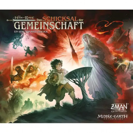 Herr der Ringe Das Schicksal der Gemeinschaft (Ein Brettspie