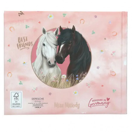 Miss Melody Freundebuch, Moti