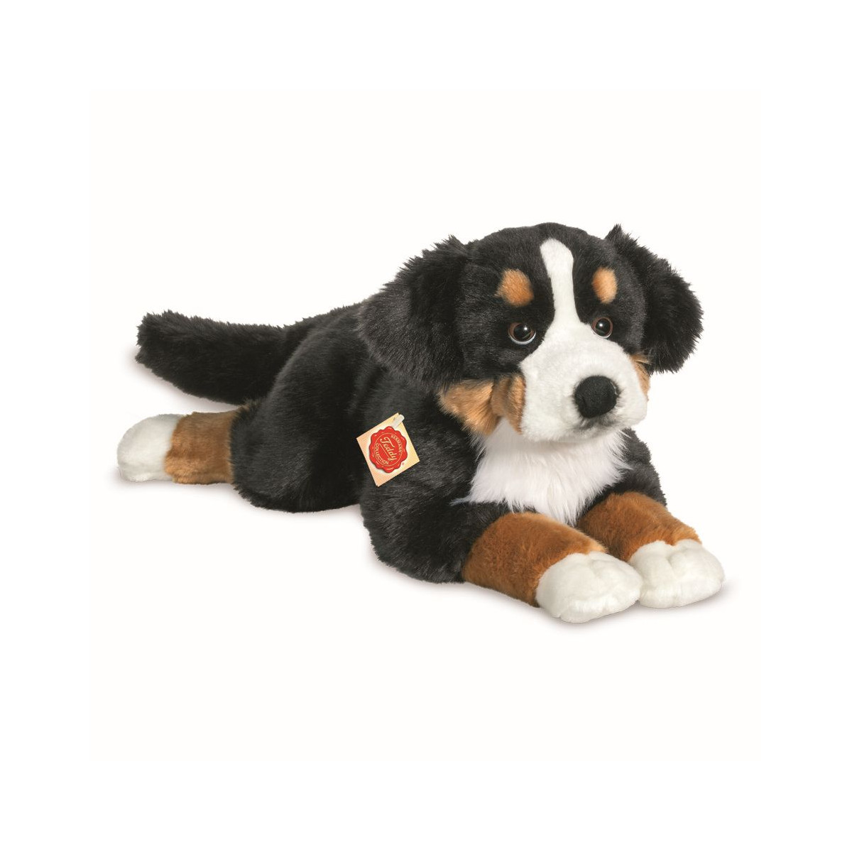 Teddy-Hermann - Berner Sennenhung liegend, 60 cm