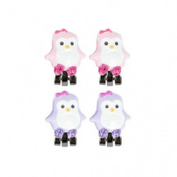 Ohrclips Pinguin 2tlg 2 Farben (6)