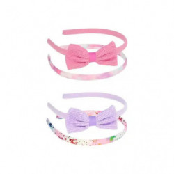 Haarreif Set Schleife 2tlg 2 Farben (4)