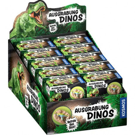 Ausgrabung Dinos (20 Ex. im Display)