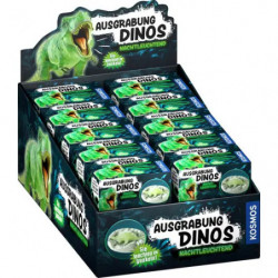 Ausgrabung Nachtleuchtende Dinos (20 Ex. im Display)
