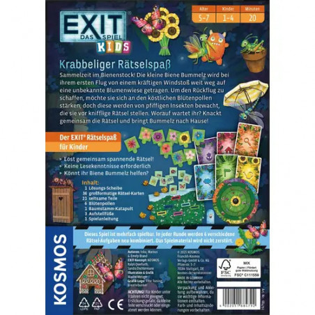 EXIT® - Das Spiel - Kids: Krabbeliger Rätselspaß