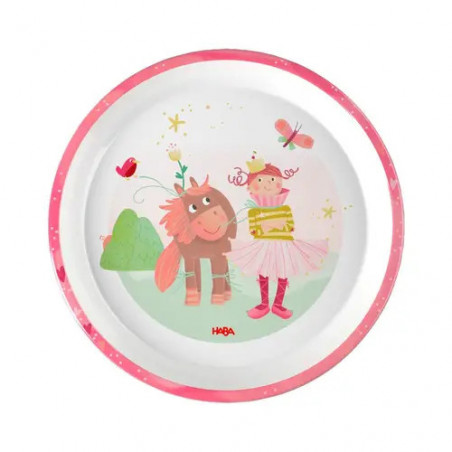 Teller Prinzessin & Pferd