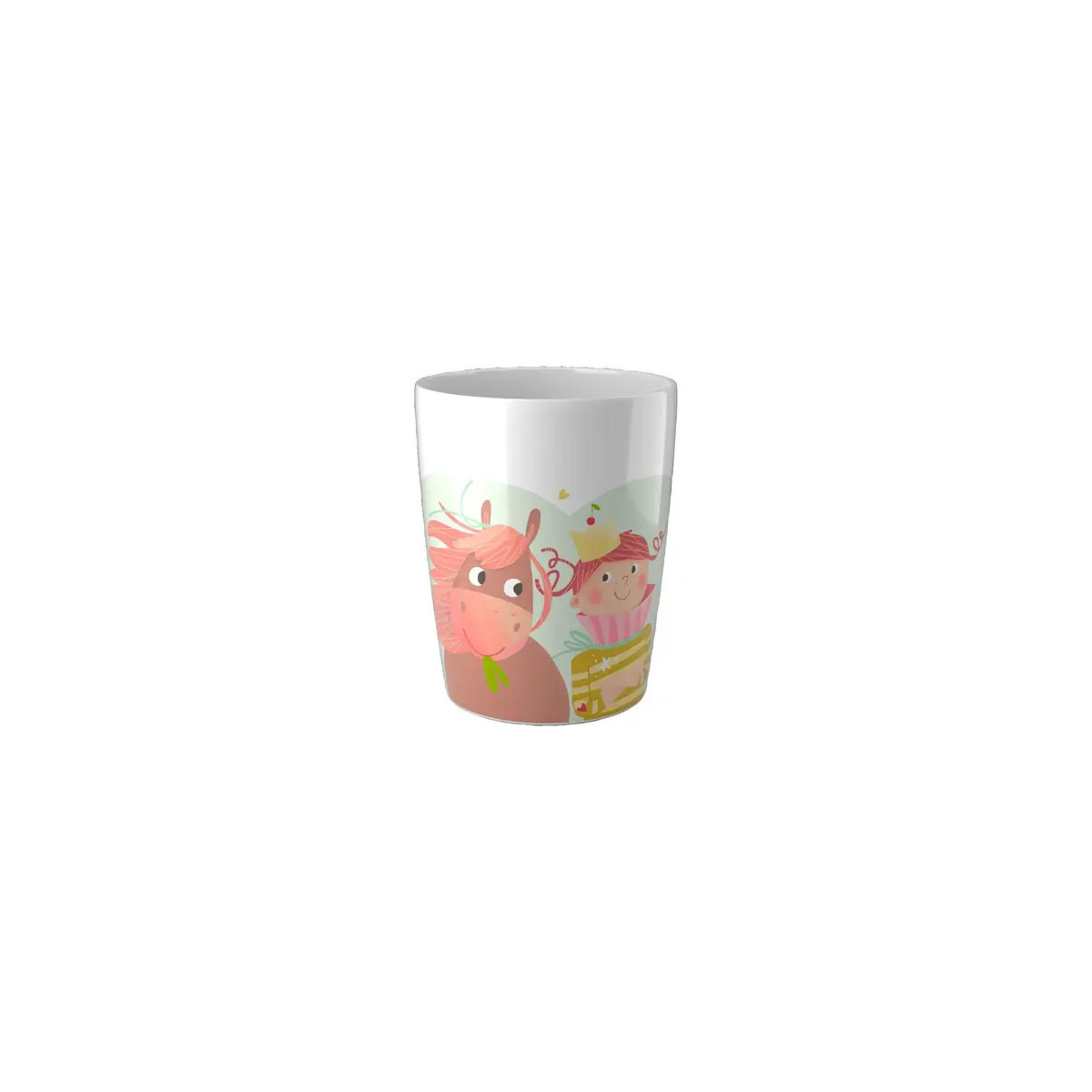 Becher Prinzessin & Pferd